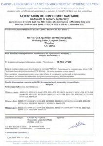 Certifications1