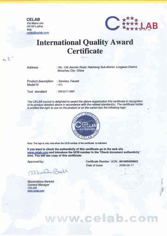 Certifications5