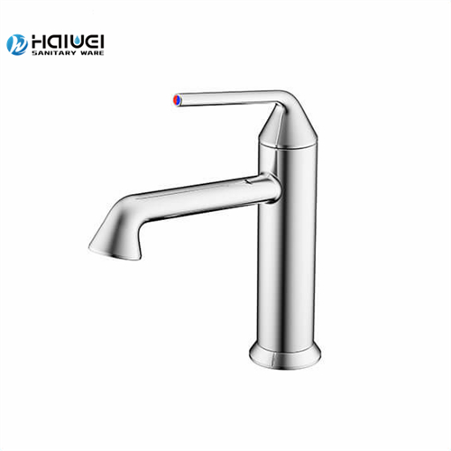 single hole basin faucet with pop up drain