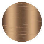 Satin rose gold PVD faucet finish option