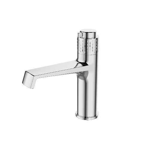 Chrome single hole basin faucet for bathroom sink supply